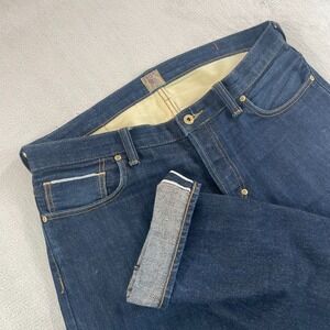 PRPS Rambler 13.75 oz Japanese Selvedge Denim Jeans Men 36x35 Dark Indigo
